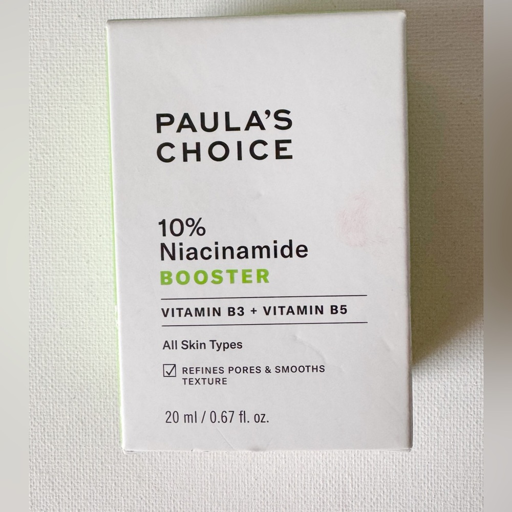 Paula’s Choice 10% Niacinamide Booster (Vitamin B3 + B5) – Full Size (NIB)